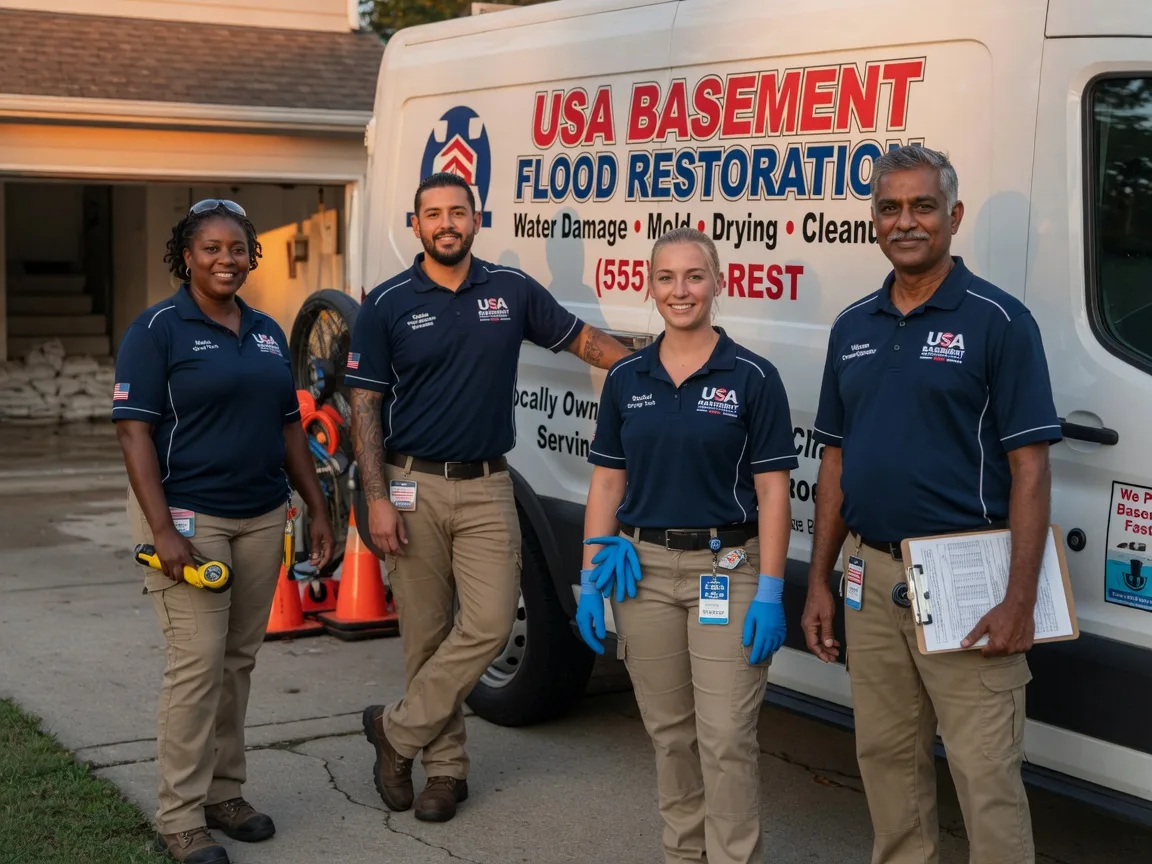 Basement Flood Cleanup company in Amesville, OH